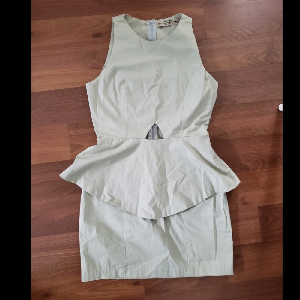 Nasty Gal Peplum Dress